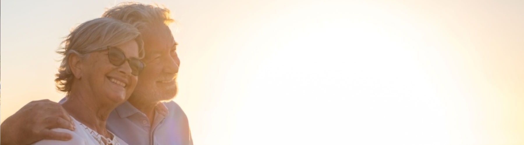 Elderly couple for senior insurance